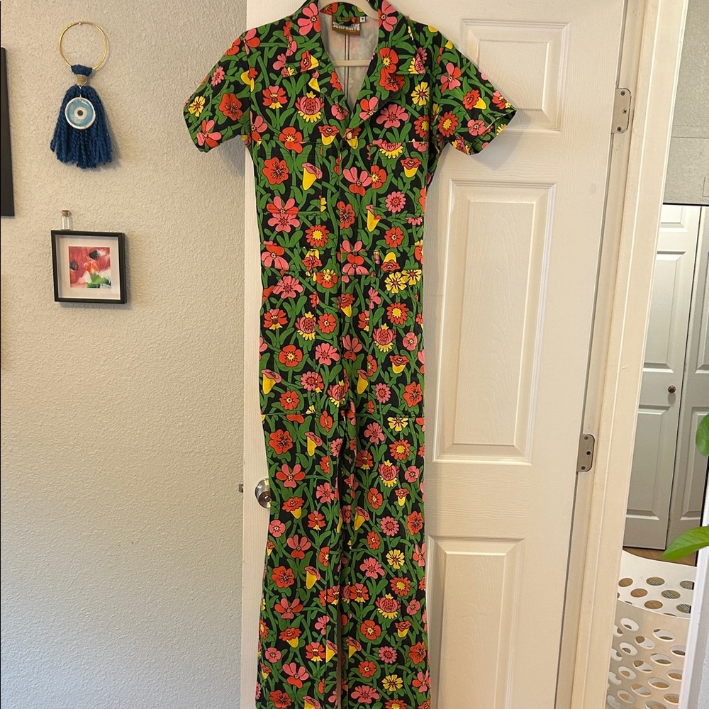 Big Bud Press Flower Tangle Jumpsuit Small